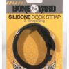 Boneyard Silicone Cock Strap Black