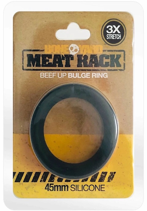 Boneyard Meat Rack Beef Up Bulge Ring Black