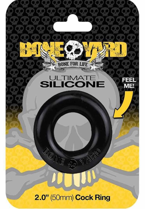 Boneyard Ultimate Silicone Ring Black